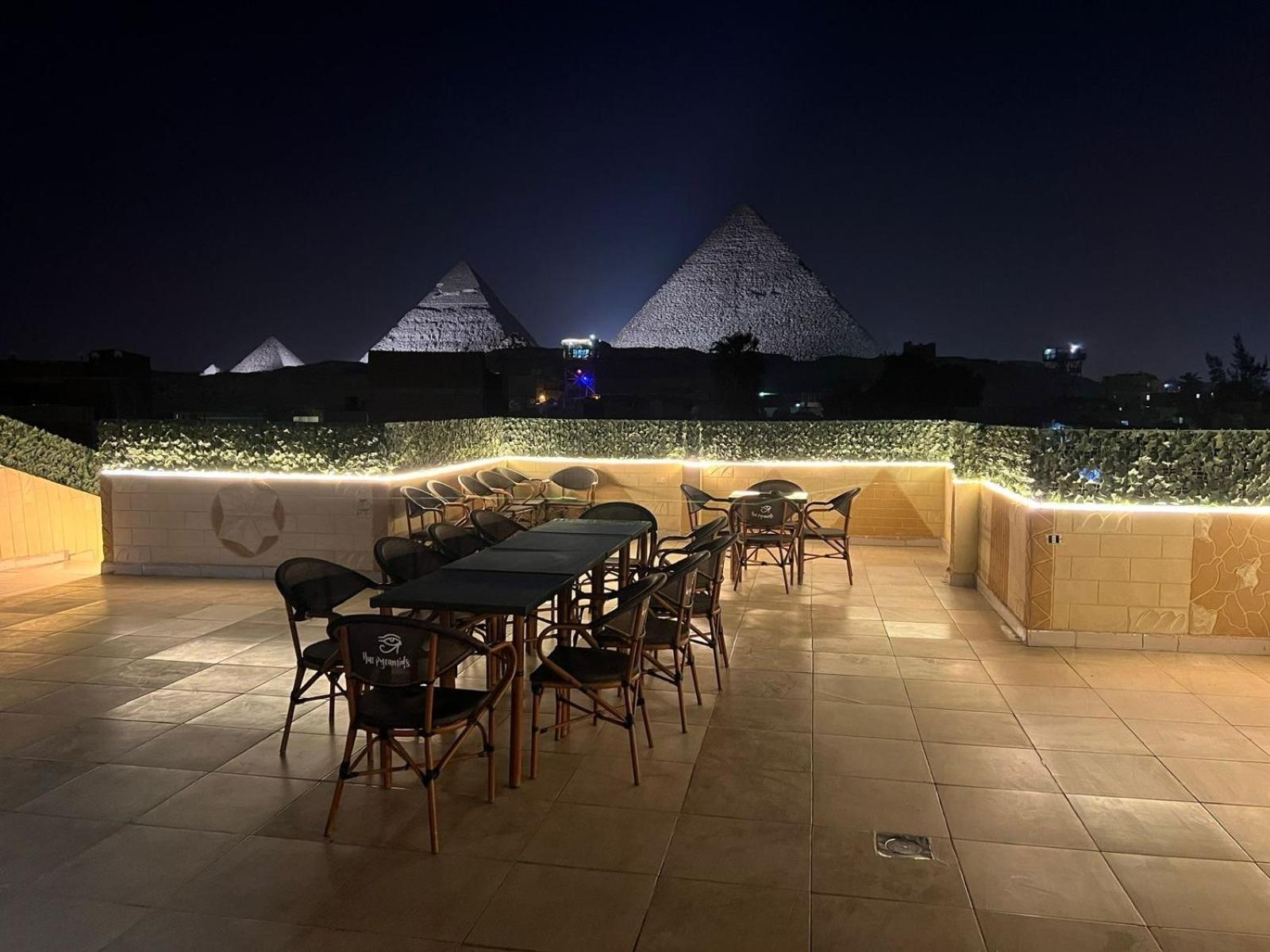Hur Pyramids Land Inn Kafret el-Gabal المظهر الخارجي الصورة
